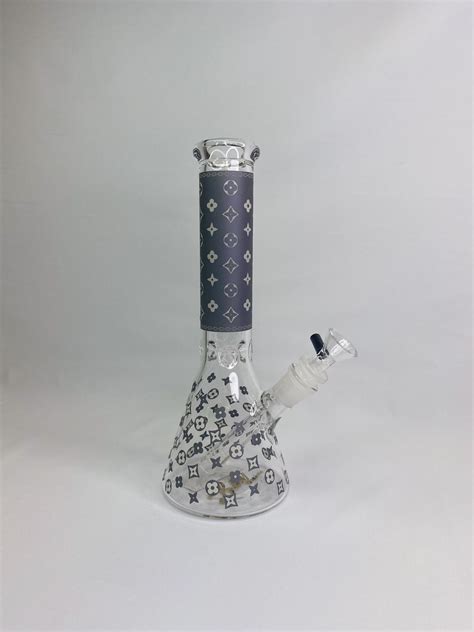 cheap louis vuitton bong|Glow In The Dark Louis Vuitton Glass Beaker Bong 25cm.